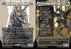 Dion, Bahamut's Dominant // Bahamut, Warden of Light - Surge Foil - Borderless